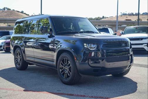 Santorini Black Metallic 2026 Land Rover Defender P300 S