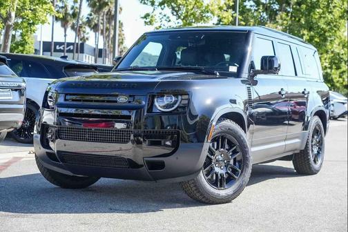 Santorini Black Metallic 2026 Land Rover Defender P300 S