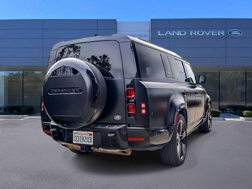 Santorini Black Metallic 2023 Land Rover Defender 130 X-Dynamic SE