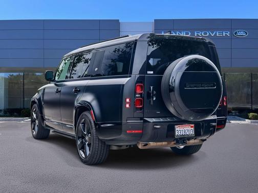 Santorini Black Metallic 2023 Land Rover Defender 130 X-Dynamic SE