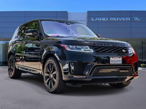 Black 2021 Land Rover Range Rover Sport HST MHEV