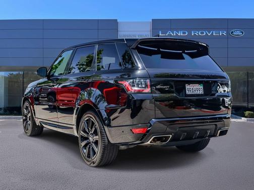 Black 2021 Land Rover Range Rover Sport HST MHEV