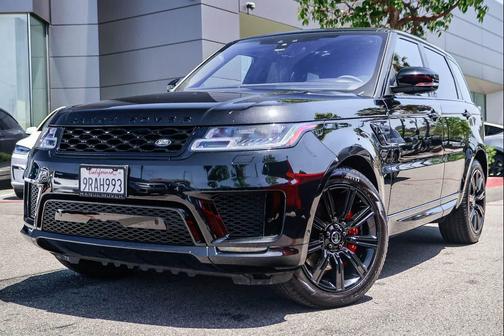Black 2021 Land Rover Range Rover Sport HST MHEV