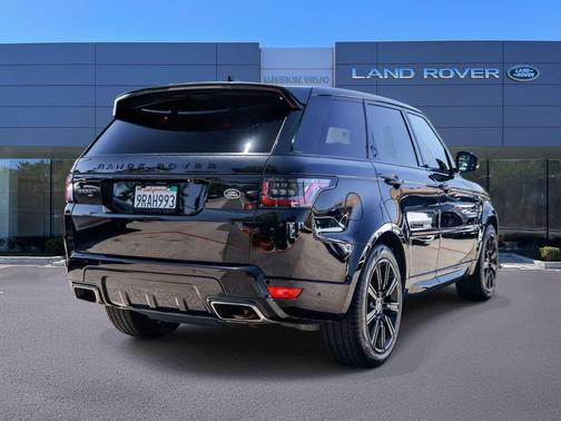Black 2021 Land Rover Range Rover Sport HST MHEV