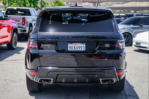 Black 2021 Land Rover Range Rover Sport HST MHEV