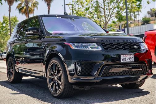 Black 2021 Land Rover Range Rover Sport HST MHEV