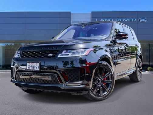 Black 2021 Land Rover Range Rover Sport HST MHEV