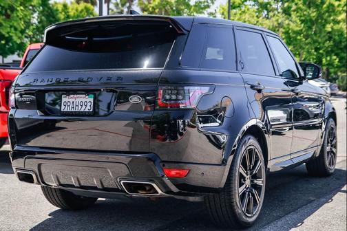 Black 2021 Land Rover Range Rover Sport HST MHEV