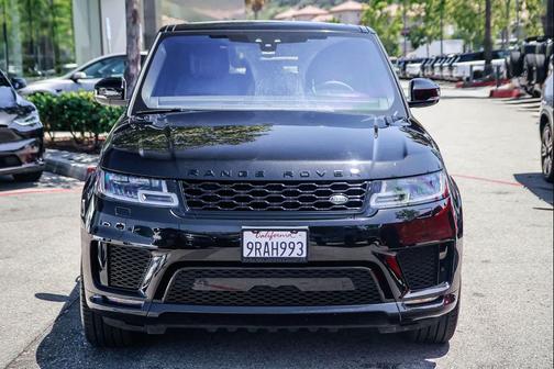Black 2021 Land Rover Range Rover Sport HST MHEV