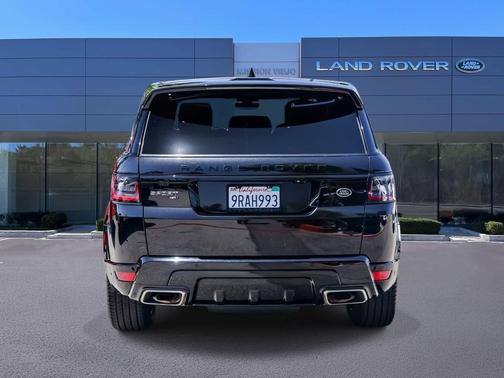 Black 2021 Land Rover Range Rover Sport HST MHEV