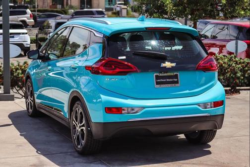Oasis Blue 2020 Chevrolet Bolt EV FWD Premier