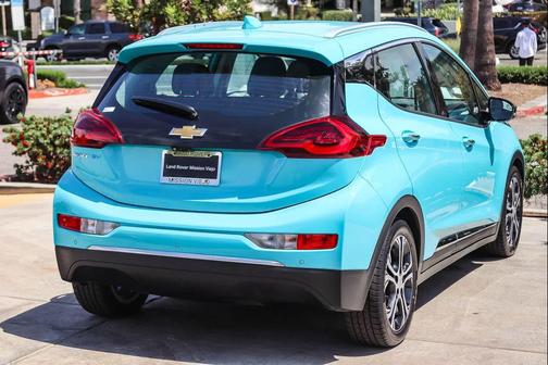 Oasis Blue 2020 Chevrolet Bolt EV FWD Premier
