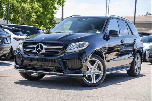 Black 2016 Mercedes-Benz GLE-Class GLE 350