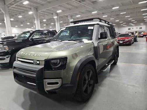 Pangea Green Metallic 2022 Land Rover Defender 110 SE