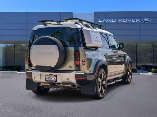 Pangea Green Metallic 2022 Land Rover Defender 110 SE