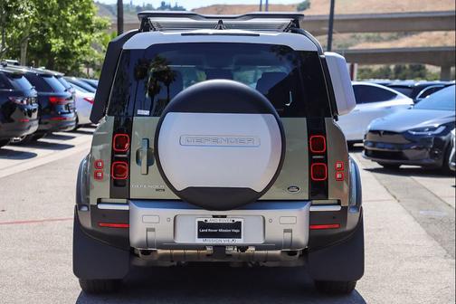 Pangea Green Metallic 2022 Land Rover Defender 110 SE