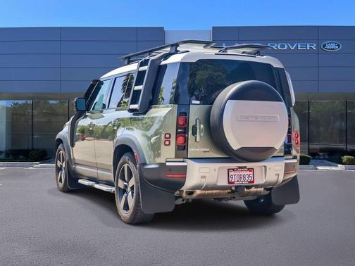 Pangea Green Metallic 2022 Land Rover Defender 110 SE