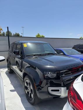 Santorini Black Metallic 2024 Land Rover Defender 110 P400 S