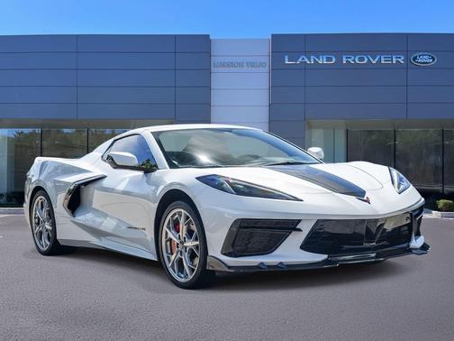 Arctic White 2021 Chevrolet Corvette Stingray w/3LT