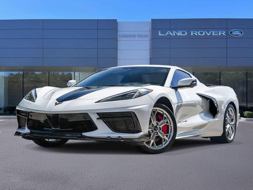 Arctic White 2021 Chevrolet Corvette Stingray w/3LT
