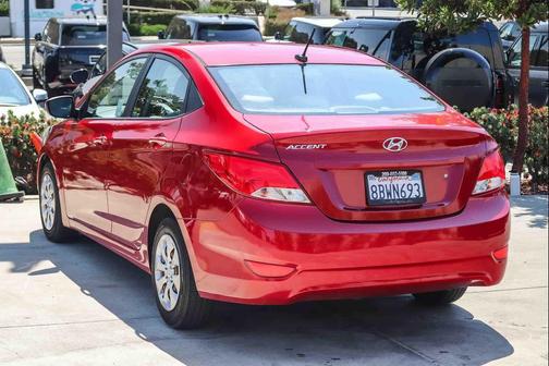 Pulse Red 2017 Hyundai Accent SE
