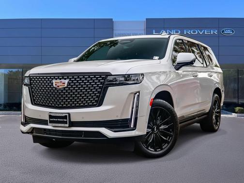 Crystal White Tricoat 2022 Cadillac Escalade Premium Luxury