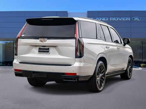 Crystal White Tricoat 2022 Cadillac Escalade Premium Luxury