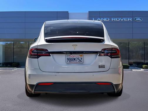 Pearl White Multi-Coat 2022 Tesla Model X Plaid Tri Motor All-Wheel Drive