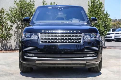 Black 2017 Land Rover Range Rover 5.0L Supercharged Autobiography