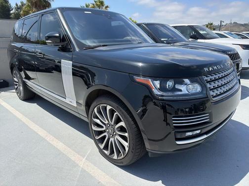 Black 2017 Land Rover Range Rover 5.0L Supercharged Autobiography