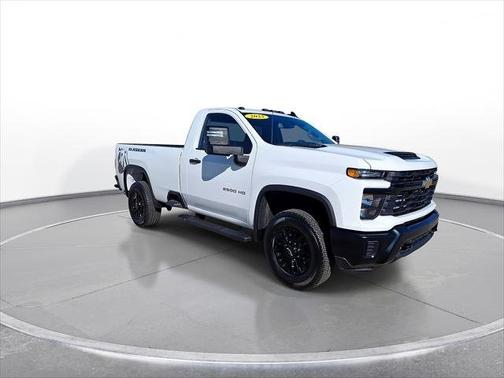 Summit White 2025 Chevrolet Silverado 2500 4WD Reg Cab 142" Work Truck