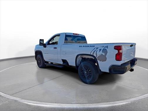 Summit White 2025 Chevrolet Silverado 2500 4WD Reg Cab 142" Work Truck
