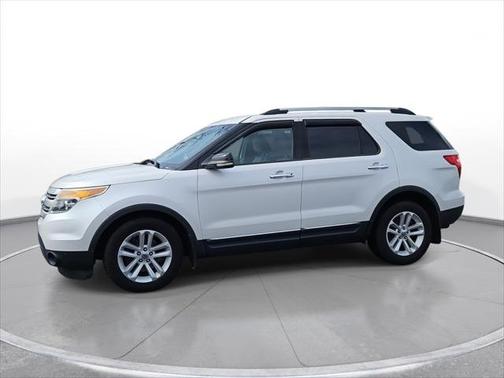 White Platinum Metallic Tri-coat 2011 Ford Explorer FWD 4dr XLT