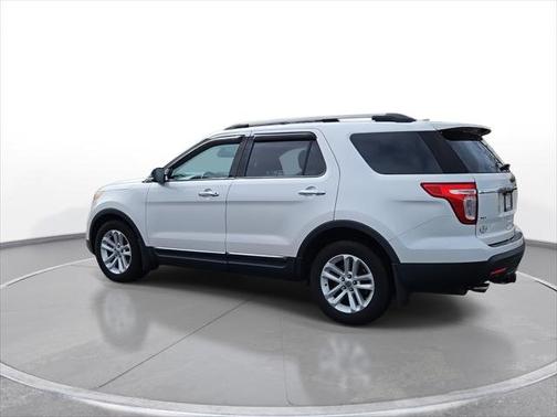 White Platinum Metallic Tri-coat 2011 Ford Explorer FWD 4dr XLT