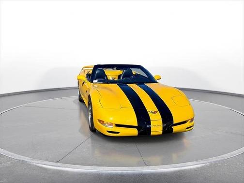 Electron Blue Metallic 2002 Chevrolet Corvette 2dr Convertible