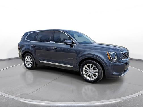 Gravity Grey 2021 Kia Telluride LX AWD