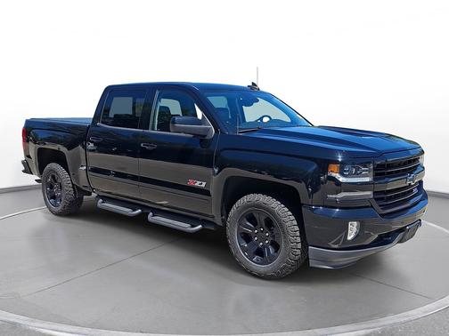 Black 2018 Chevrolet Silverado 1500 4WD Crew Cab 143.5" LTZ w/2LZ