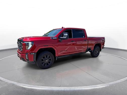 Volcanic Red Tintcoat 2024 GMC Sierra 3500 4WD Crew Cab 159" AT4