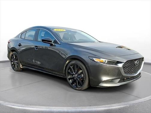 Machine Gray Metallic 2024 Mazda Mazda3 2.5 S Select Sport FWD