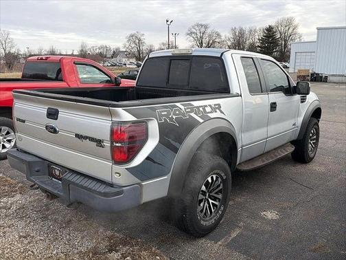 Ingot Silver Metallic 2012 Ford F-150 4WD SuperCab 133" SVT Raptor
