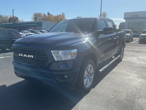 Hydro Blue Pearlcoat 2023 RAM 1500 Big Horn 4x4 Crew Cab 5'7" Box