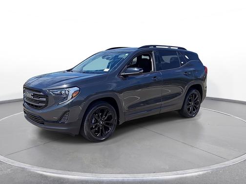 Graphite Gray Metallic 2021 GMC Terrain AWD 4dr SLE