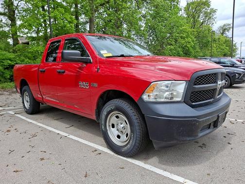 Flame Red Clearcoat 2017 RAM 1500 Tradesman 4x4 Quad Cab 6'4" Box