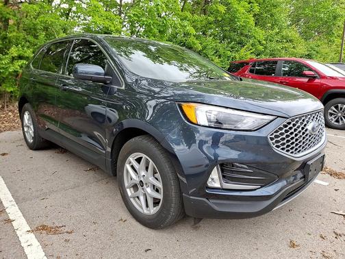 Stone Blue Metallic 2024 Ford Edge SEL AWD