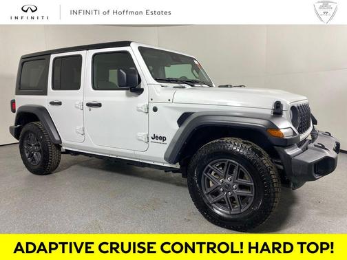Bright White Clearcoat 2024 Jeep Wrangler Sport S