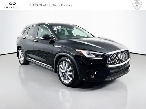 Black Obsidian 2019 INFINITI QX50 Luxe