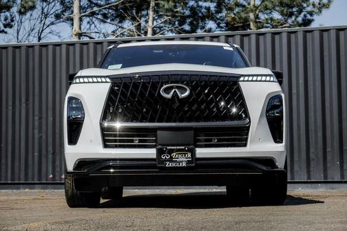 Radiant White 2026 INFINITI QX80 SPORT AWD