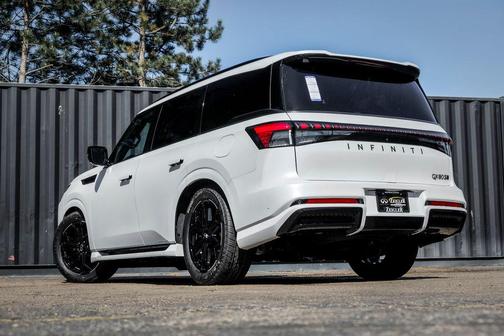 Radiant White 2026 INFINITI QX80 SPORT AWD
