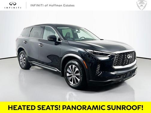 Black 2023 INFINITI QX60 Pure