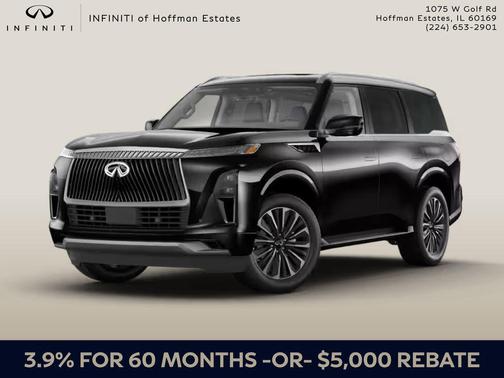 Black Obsidian 2027 INFINITI QX80 Luxe